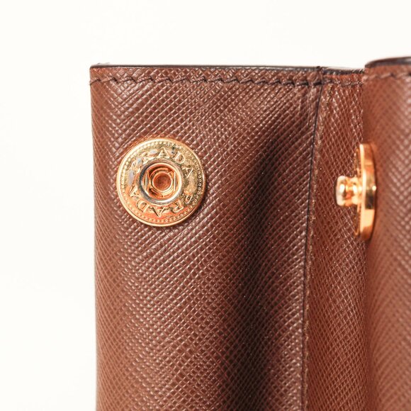 Prada Galleria Medium Brown Saffiano Leather Tote - Picture 13 of 15